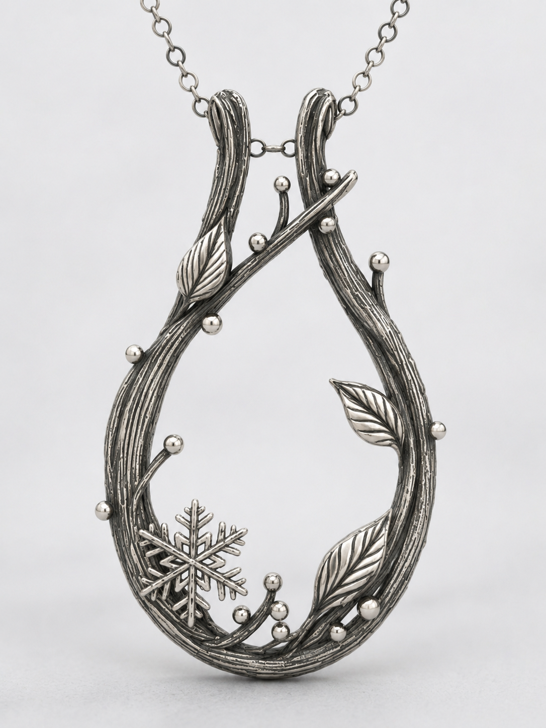 Custom: Twig Engagement Ring and Pendant - Ring Holder - DV Jewelry Designs #
