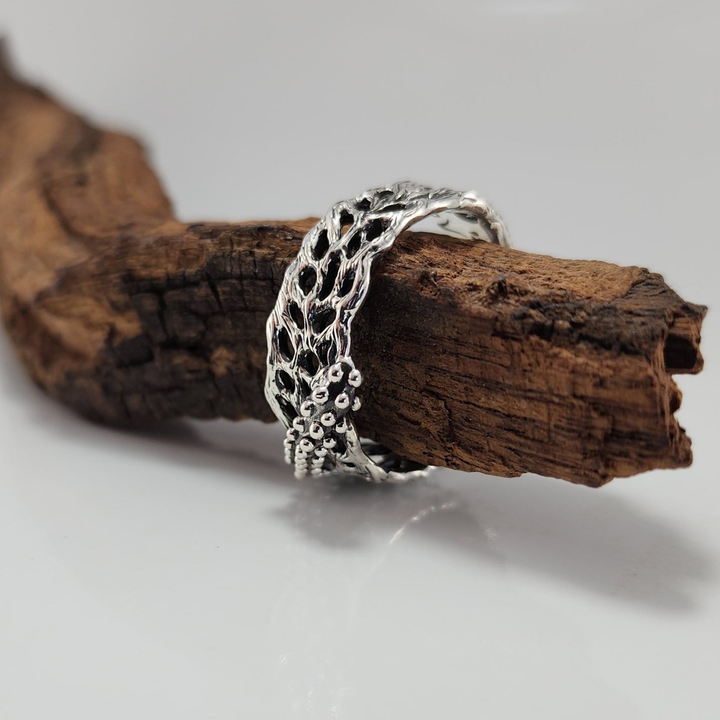 Beach Style Wedding Band Starfish Jewelry - DV Jewelry Designs